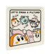 Kirby & Friends Comic Panel Small Plate Dish - Let's Draw a Picture