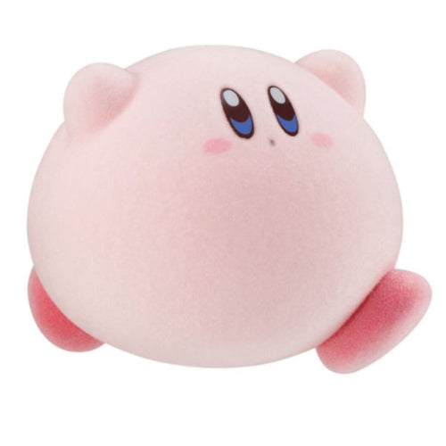 Kirby Pupupu Star Flocked Shokugan Figure