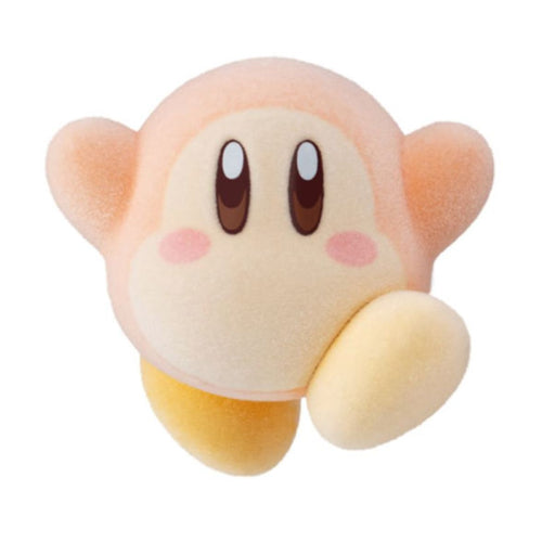 Kirby Pupupu Star Flocked Shokugan Figure