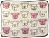 Lotte Koala March Pattern Print Blanket