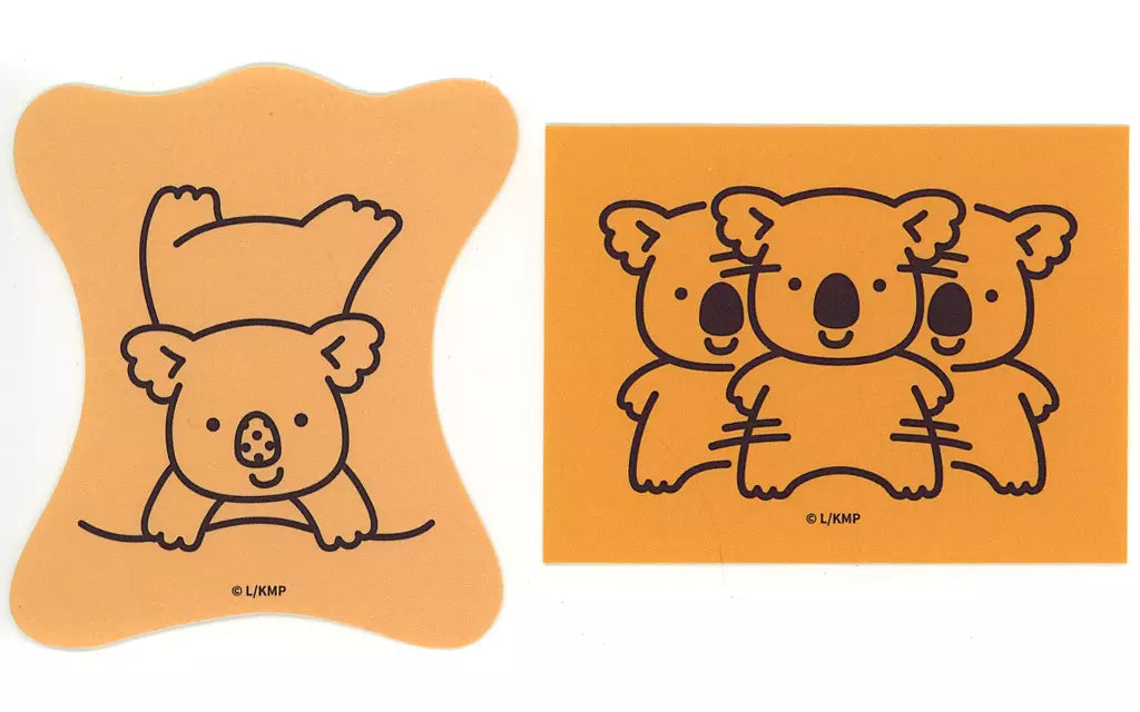 Lotte Koala March Mystery Die Cut Sticker Set