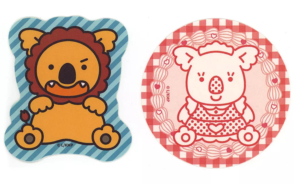 Lotte Koala March Mystery Die Cut Sticker Set
