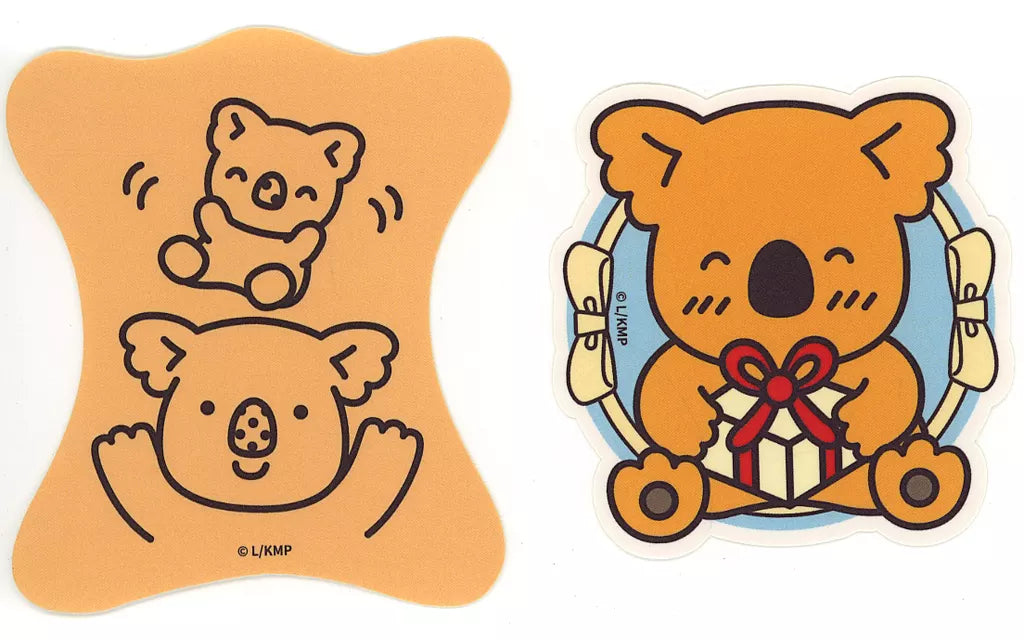 Lotte Koala March Mystery Die Cut Sticker Set