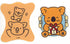 Lotte Koala March Mystery Die Cut Sticker Set