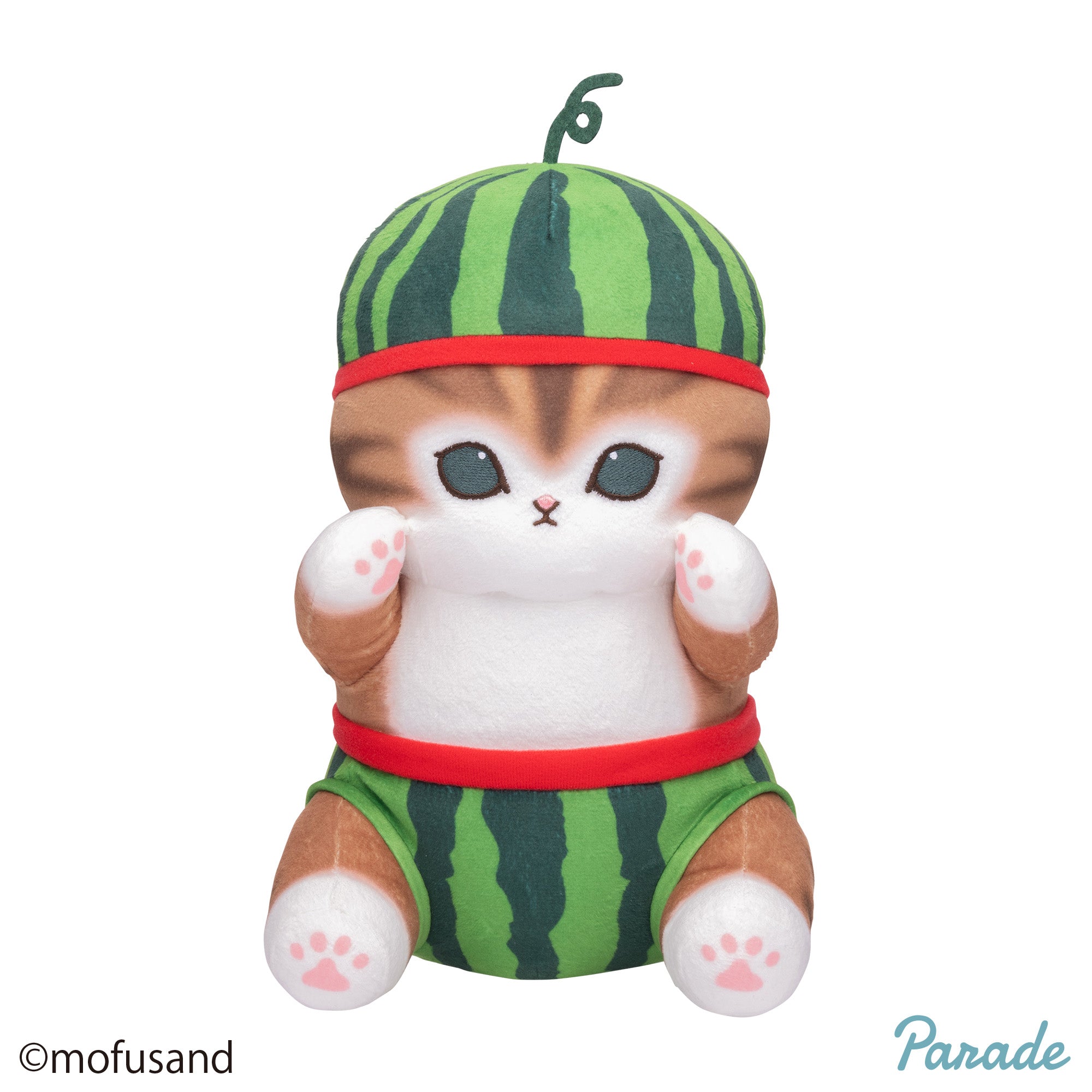 Mofusand Watermelon Fruit Nyan Big Plush