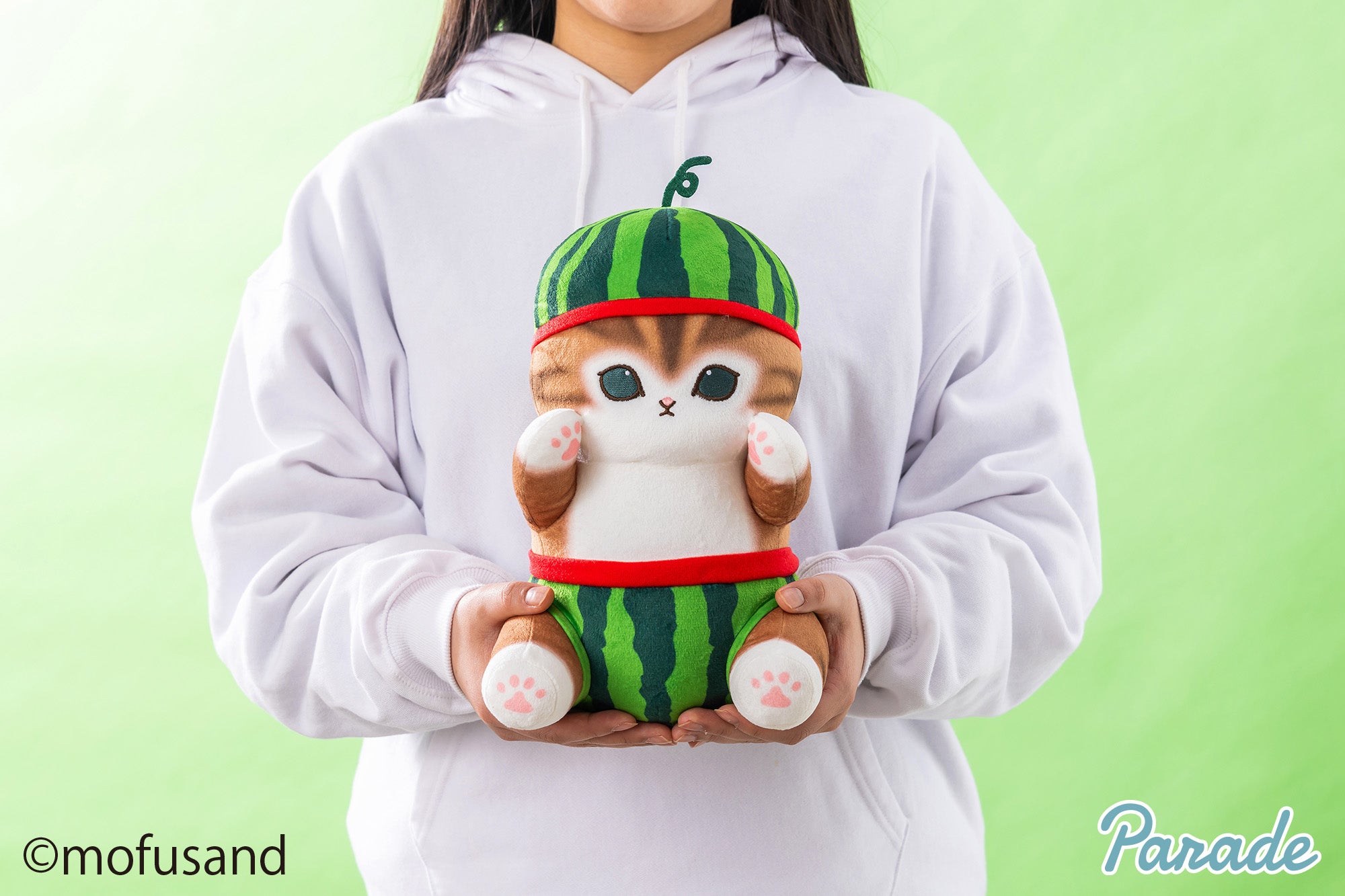 Mofusand Watermelon Fruit Nyan Big Plush