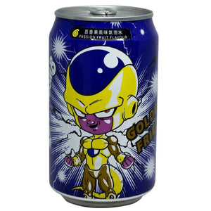 Ocean Bomb Dragonball Super Golden Frieza Passionfruit Flavoured Sparkling Water Drink