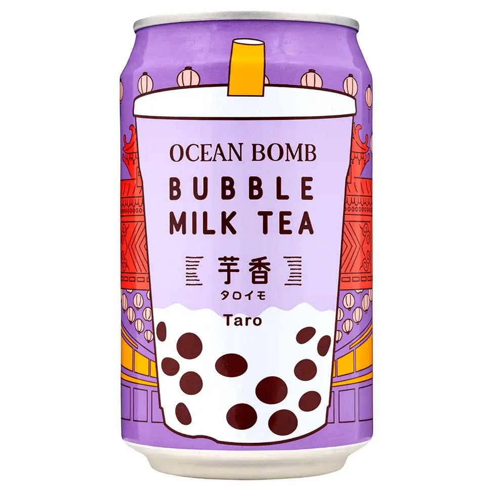 Ocean Bomb Milk Taro Bubble Tea