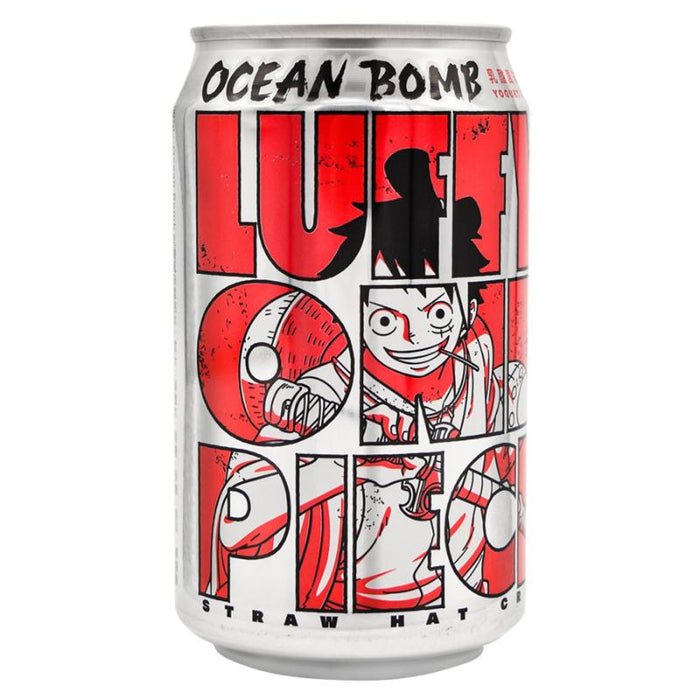Ocean Bomb One Piece Luffy Yoghurt Flavoured Sparkling Water Drink