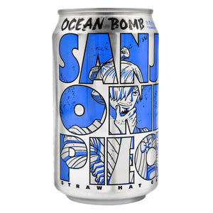 Ocean Bomb One Piece Sanji Tropical Fruit Flavoured Sparkling Water Drink