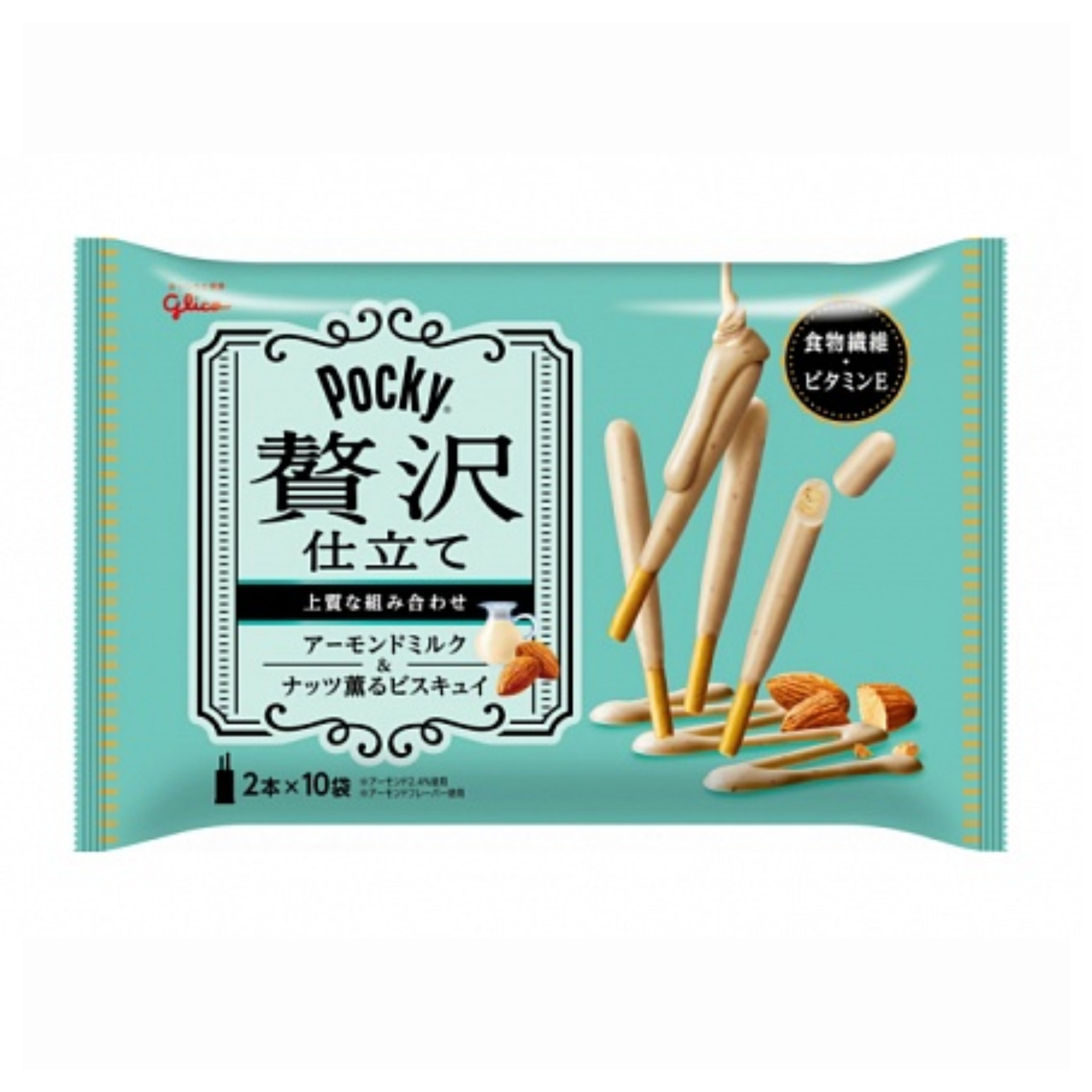 Pocky Zeitaku Jitate Luxury Almond Milk Biscuit Sticks