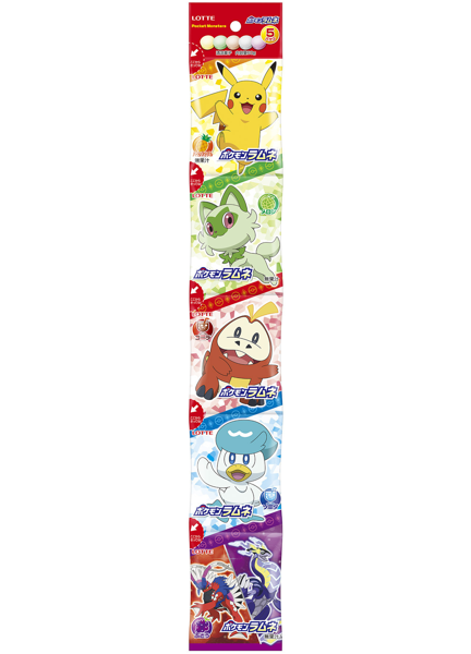 Pokemon Assorted Flavours Ramune Tablet Candy