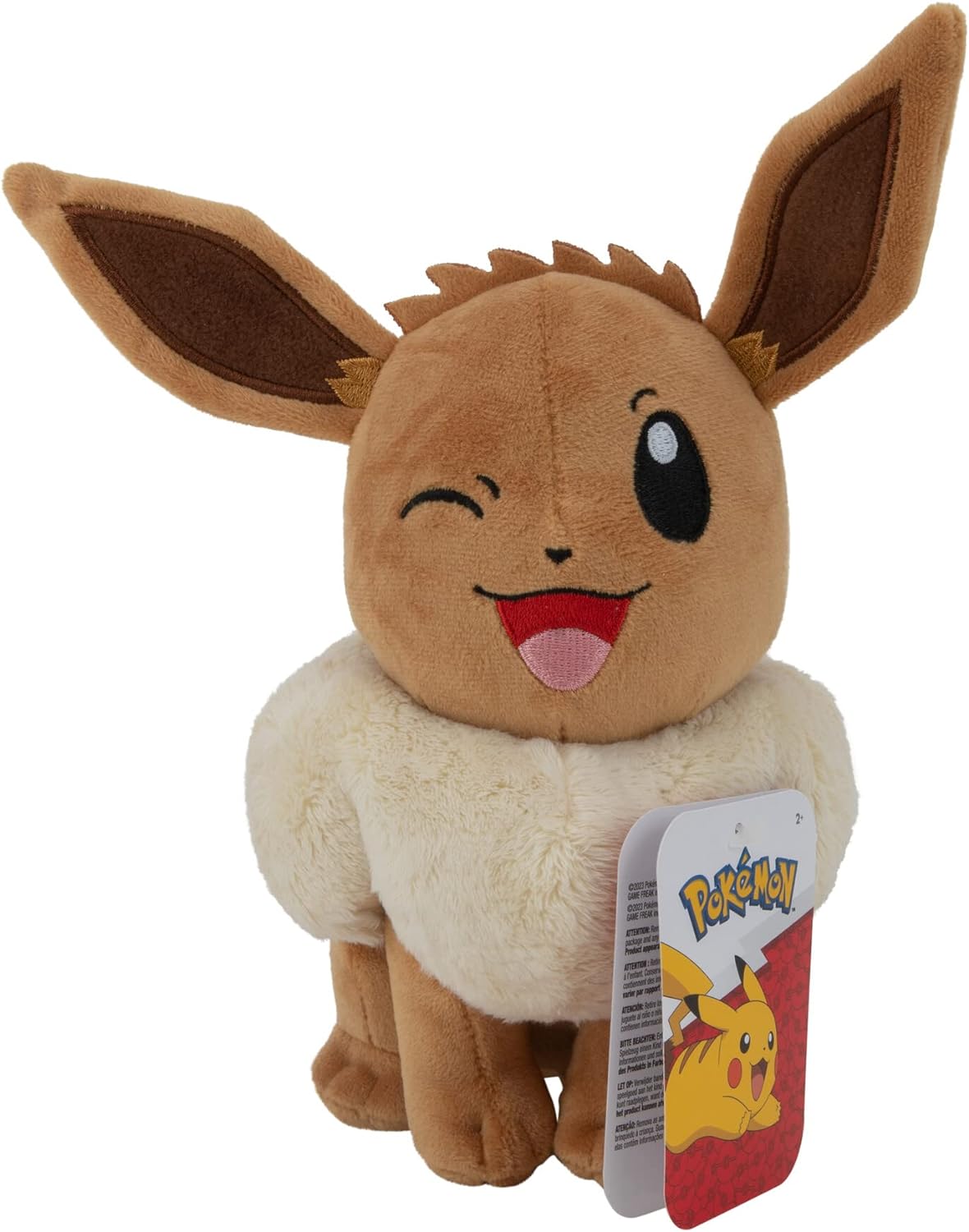 Pokémon Winking Eevee Plush | Official Kawaii Anime Plush | Kawaii Gift ...