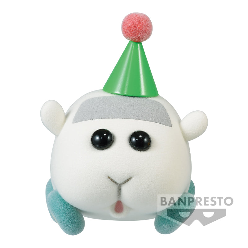 Pui Pui Molcar Fluffy Puffy Shiromo Figure *DAMAGED PACKAGING*