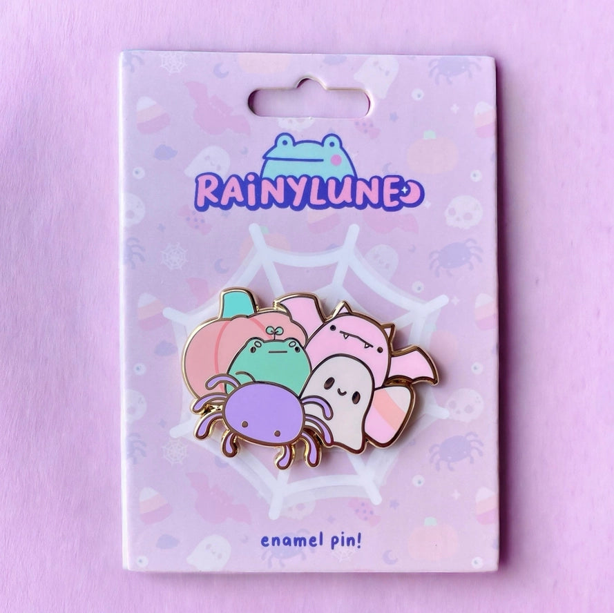 Rainylune Halloween Plushies Sprout Pin