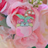 Rainylune Lily of the Valley Frog Potted Plant Pin