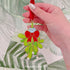 Rainylune Mistletoe Frog Ornament