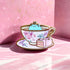 Rainylune Tea Cup Sprout the Frog Pin