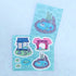 Rainylune Hot Spring Friend the Frog Pin + Zen Garden Frogs Sticker Pack