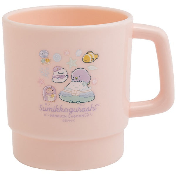 San-X Sumikko Gurashi Pink Penguin Lagoon Stacking Cup