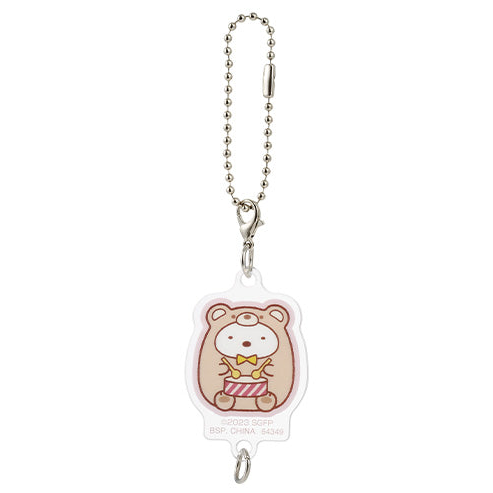 San-X Sumikko Gurashi the Movie Tsugihagi Factory no Fushigi na Ko Connectable Acrylic Charm Keychain