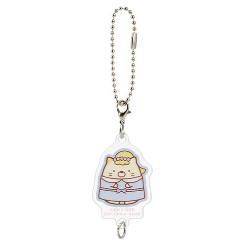 San-X Sumikko Gurashi the Movie Tsugihagi Factory no Fushigi na Ko Connectable Acrylic Charm Keychain