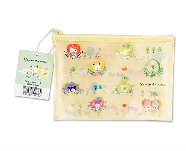 Sanrio Characters Fruit Forest Zipper Pouch