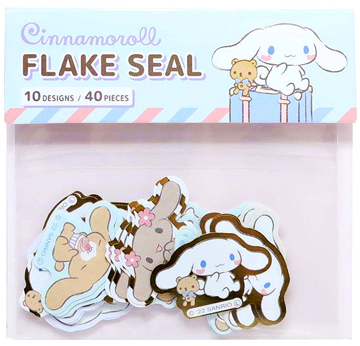 Sanrio Cinnamoroll Seal Sticker Flakes Pack