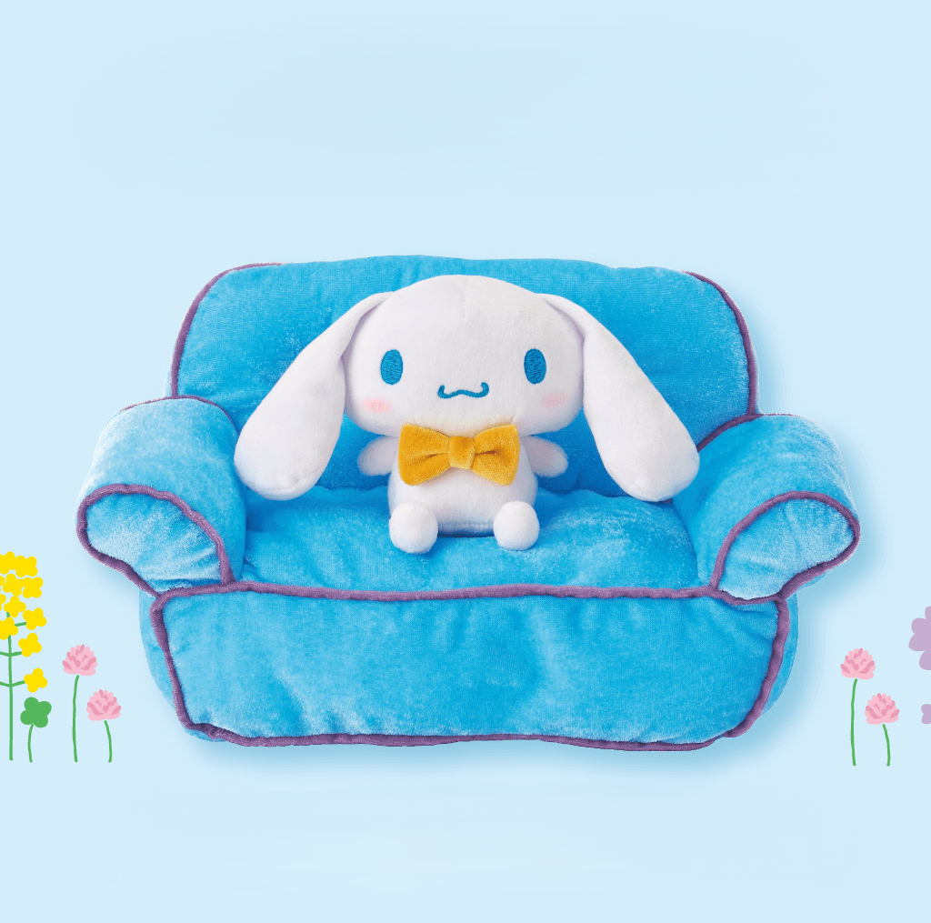 Sanrio Cinnamoroll Relaxing on Sofa Plush