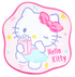 Sanrio Hello Kitty Colourful World Die Cut Floor Mat