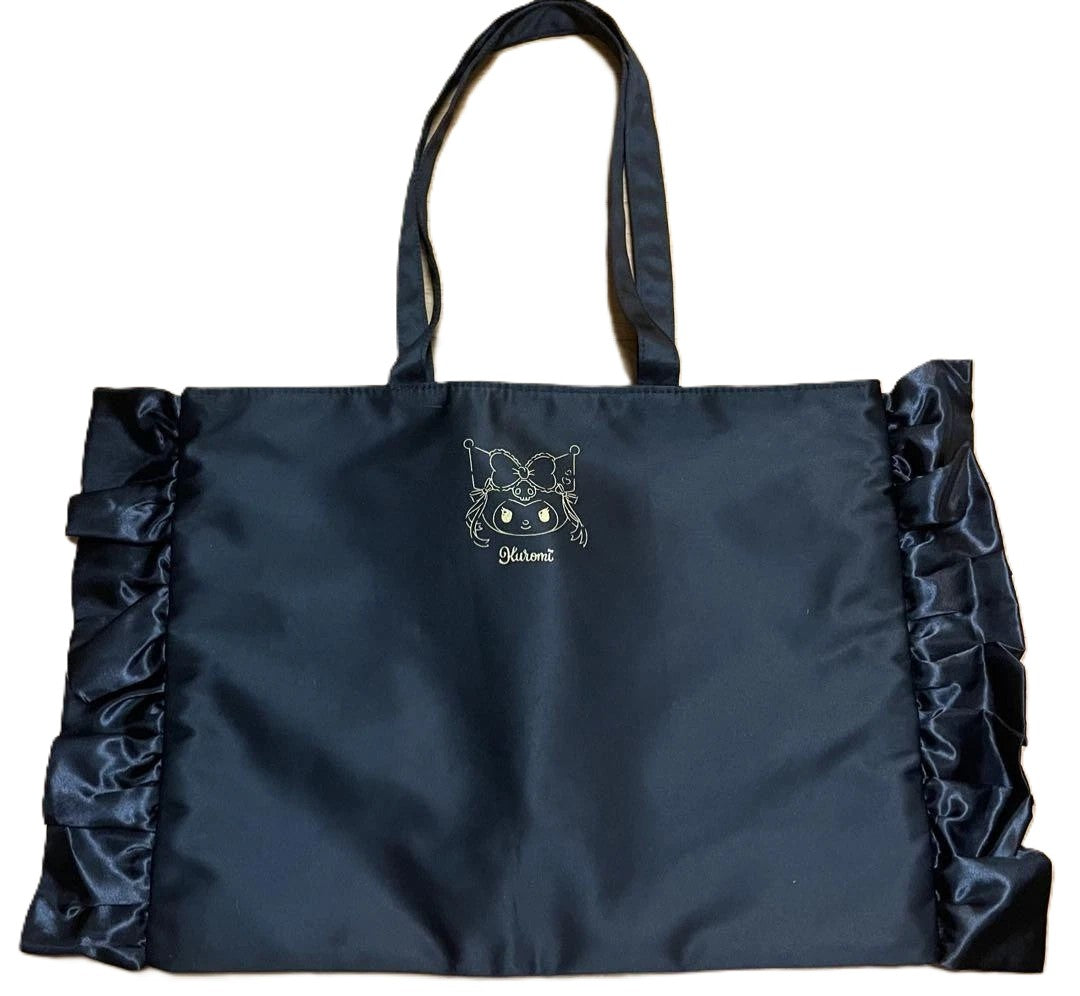 Sanrio Kuromi Black Frills Tote Bag