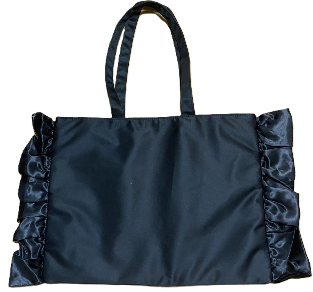 Sanrio Kuromi Black Frills Tote Bag