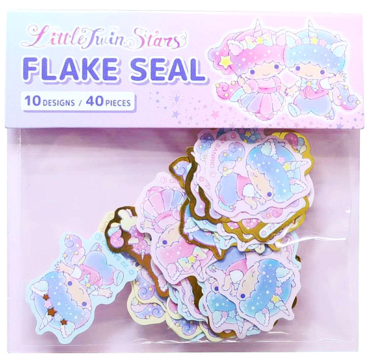 Sanrio Little Twin Stars Seal Sticker Flakes Pack