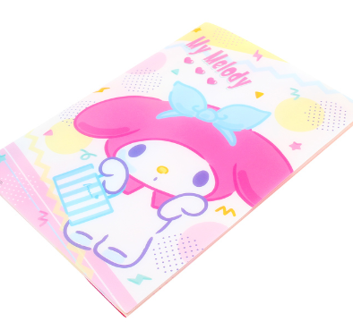 Sanrio My Melody Colourful World A4 Envelope File with Pockets Folder