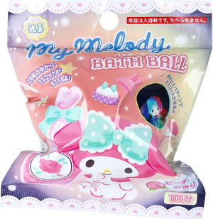 Sanrio My Melody Peach Scented Glowing Surprise Bath Ball