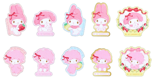 Sanrio My Melody Seal Sticker Flakes Pack
