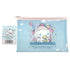 Sanrio Cinnamoroll & Pochacco Retro Flat Zipper Pouch