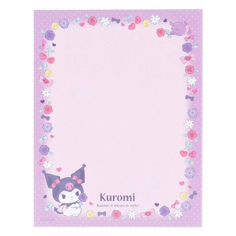 Sanrio Original Kuromi Deluxe Letter Set