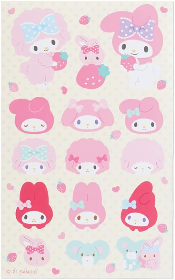 Sanrio Original My Melody Happy Day Sticker Set