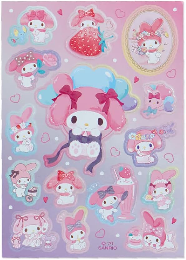 Sanrio Original My Melody Happy Day Sticker Set