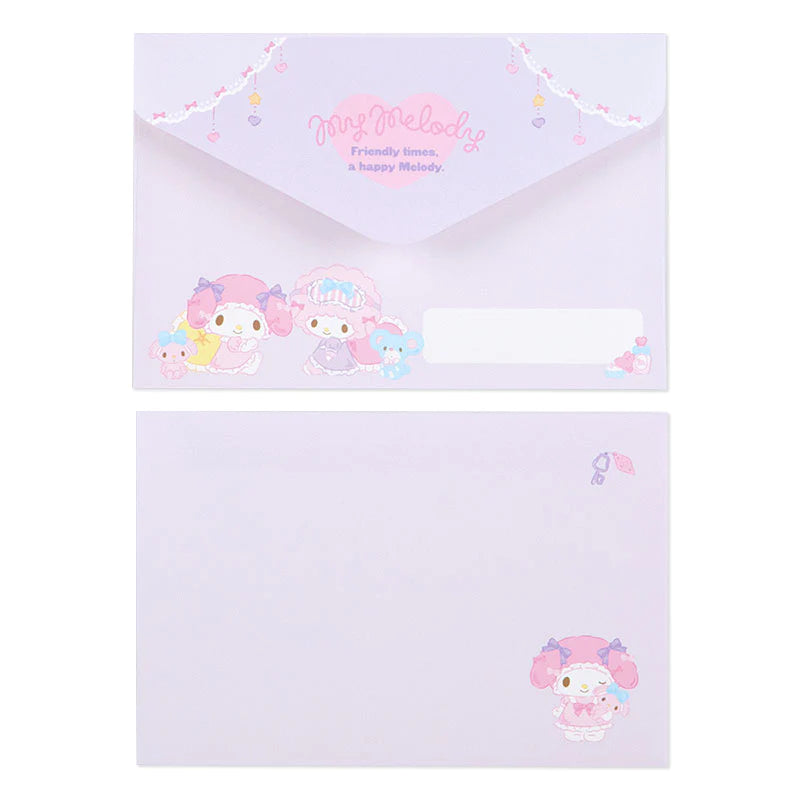 Sanrio Original My Melody & My Sweet Piano Deluxe Letter Set