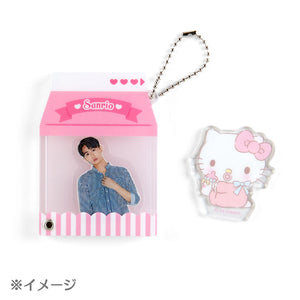 Sanrio Original Secret Custom Acrylic Charm Milk Bottle Keychain Blind Box