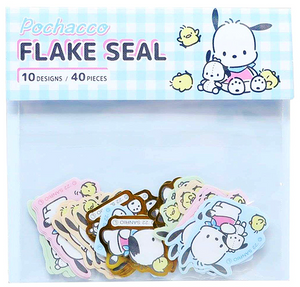 Sanrio Pochacco Seal Sticker Flakes Pack