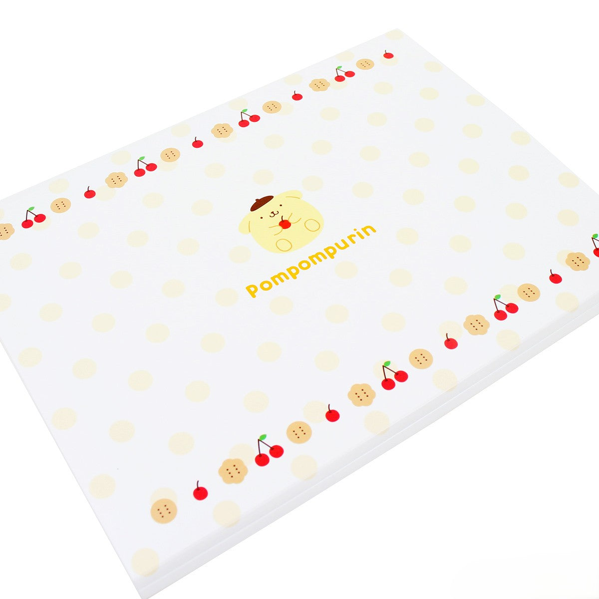 Sanrio Pompompurin Friends Series A4 Envelope White File with Tabs