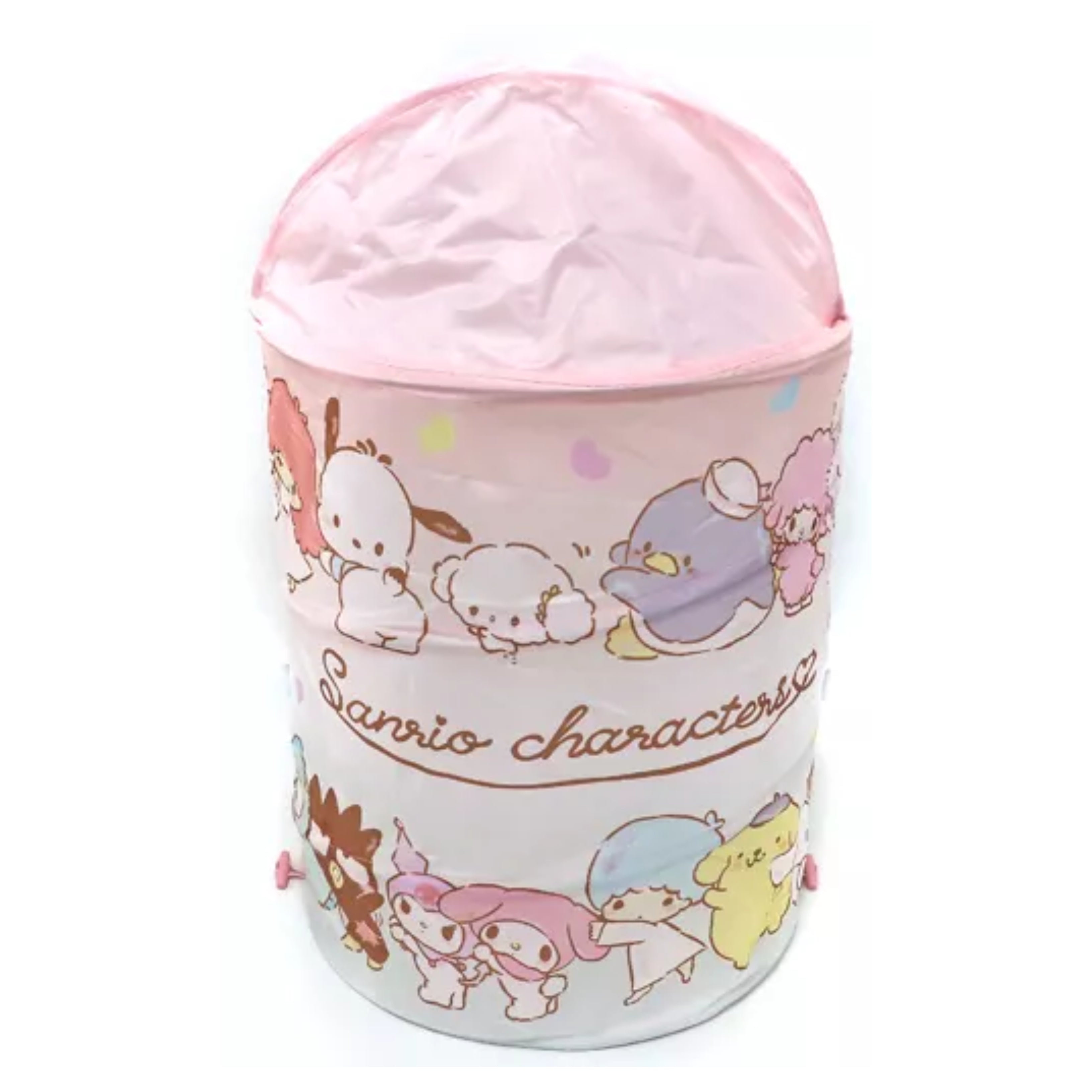 Sanrio Friends Line Up Collapsible Storage Basket
