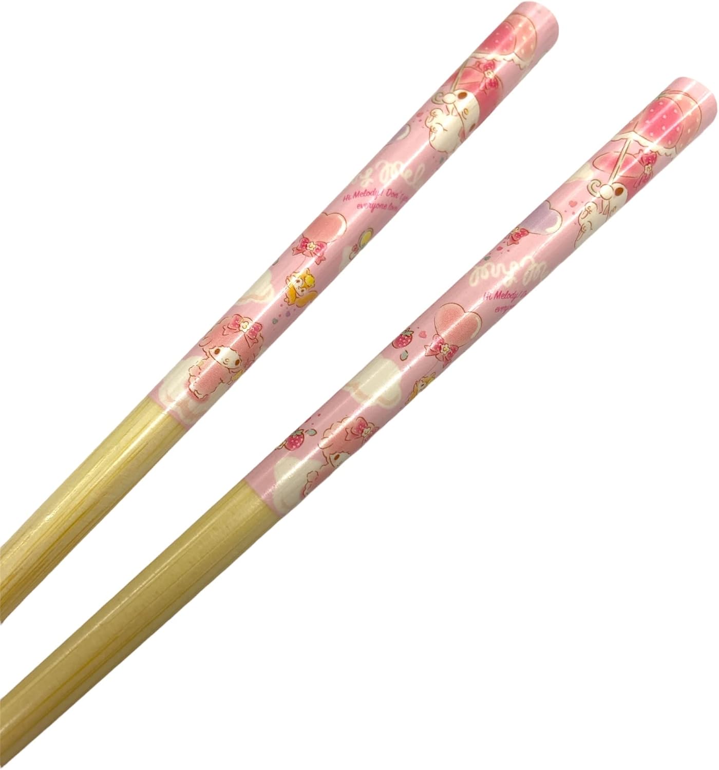 Sanrio My Melody Wooden Bamboo Chopsticks