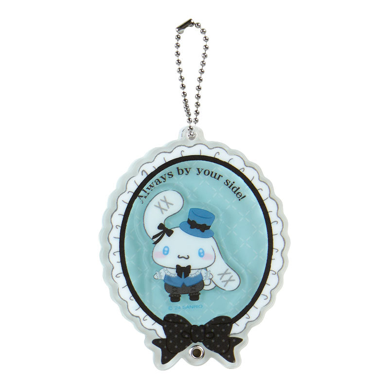 Sanrio Original Secret Custom Acrylic Charm Black Ribbon J-Fashion Keychain Blind Box