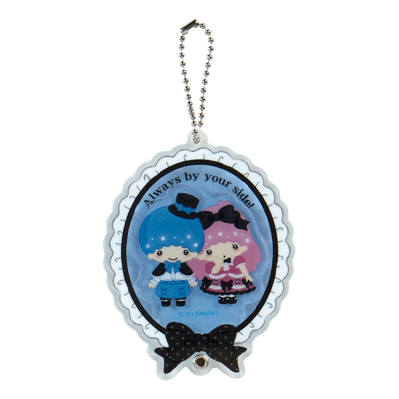 Sanrio Original Secret Custom Acrylic Charm Black Ribbon J-Fashion Keychain Blind Box
