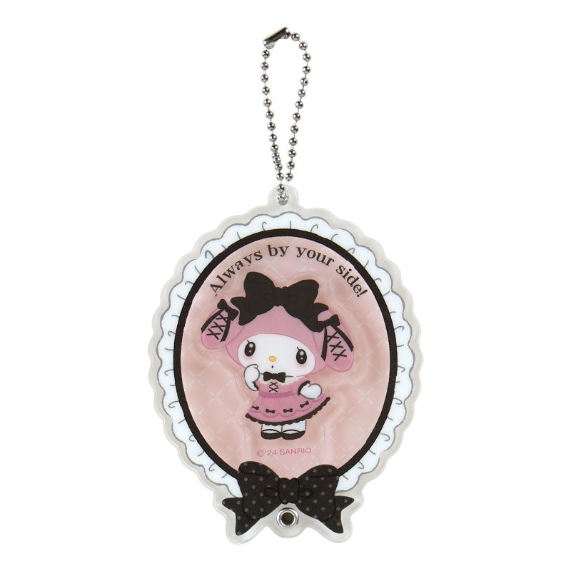 Sanrio Original Secret Custom Acrylic Charm Black Ribbon J-Fashion Keychain Blind Box