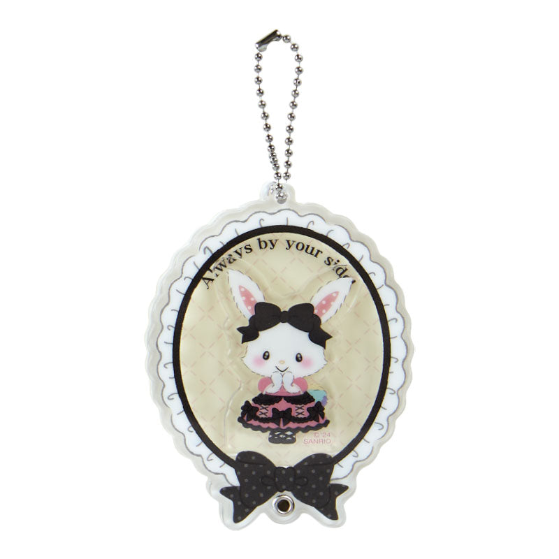 Sanrio Original Secret Custom Acrylic Charm Black Ribbon J-Fashion Keychain Blind Box